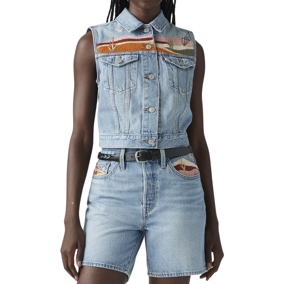 EMBROIDERED XS VEST