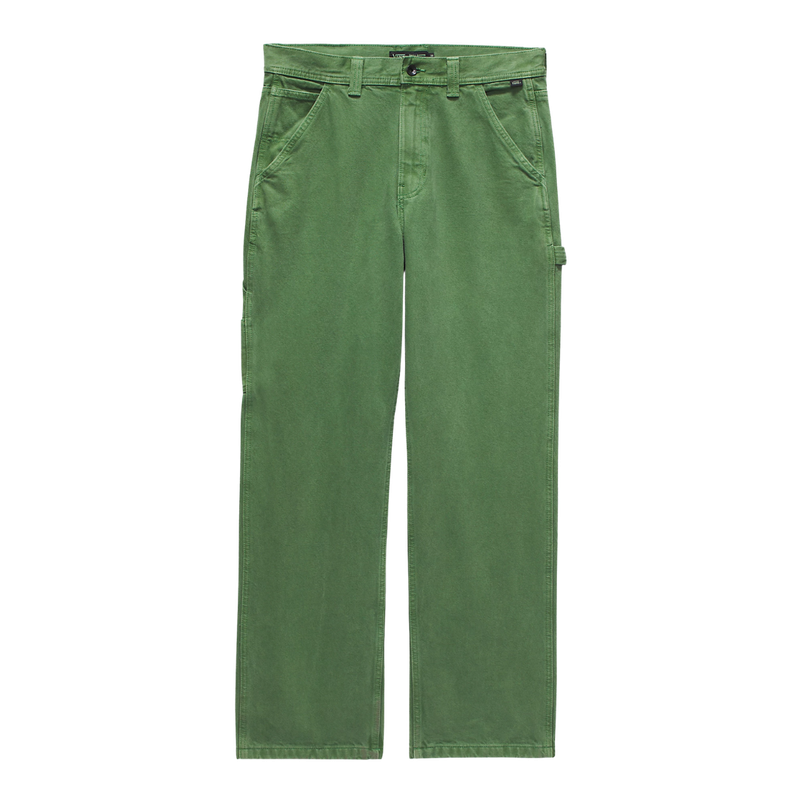 DRILL CHORE CARPENTER LOOSE DENIM PANTS