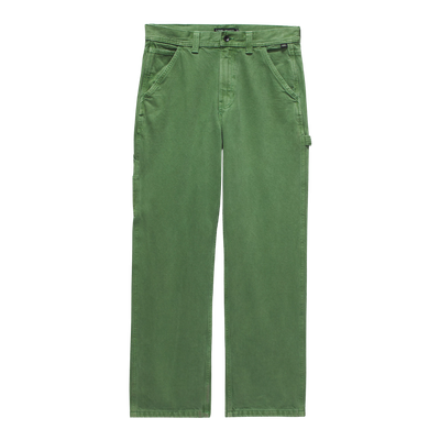 DRILL CHORE CARPENTER LOOSE DENIM PANTS