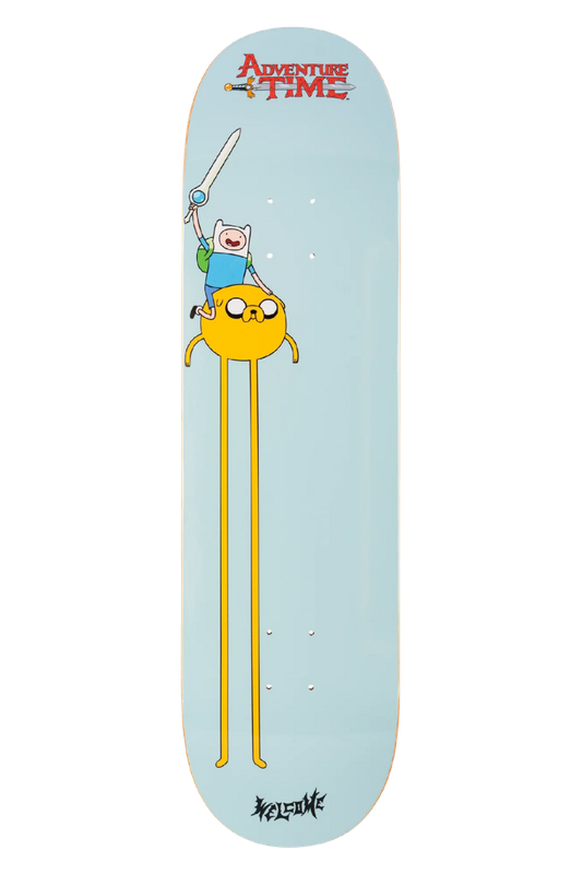ADVENTURE TIME X WELCOME HEROES ON POPSICLE 8.5&quot; DECK