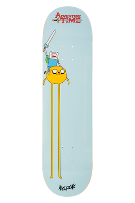 ADVENTURE TIME X WELCOME HEROES ON POPSICLE 8.5&quot; DECK
