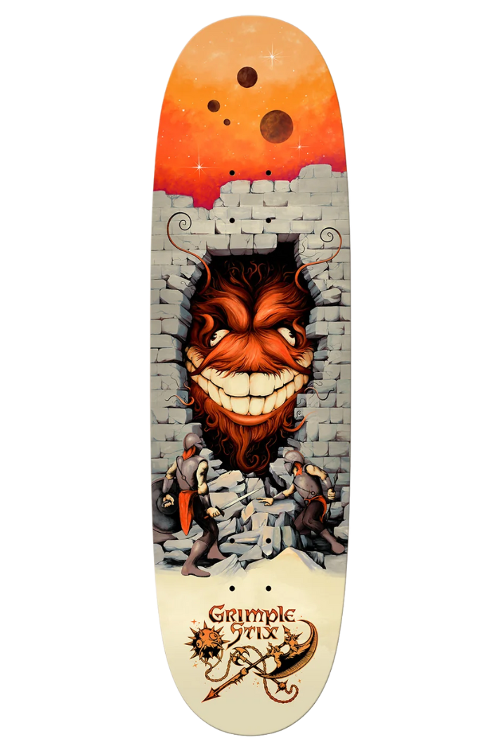 GRIMPLESTIX BARBARIANS TEAM FLYER 8.75&quot; DECK