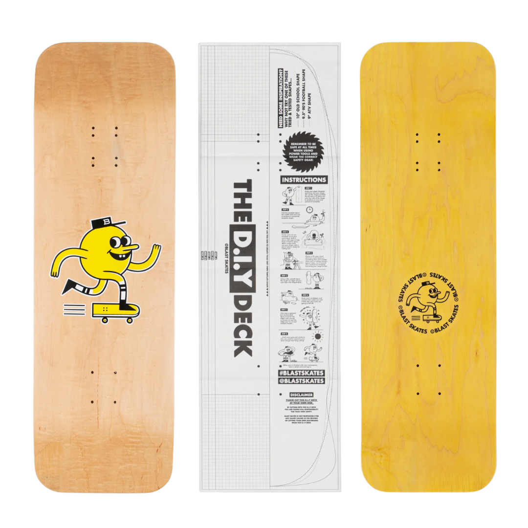 CUSTOM BLAST SKATES DIY 10&quot; DECK
