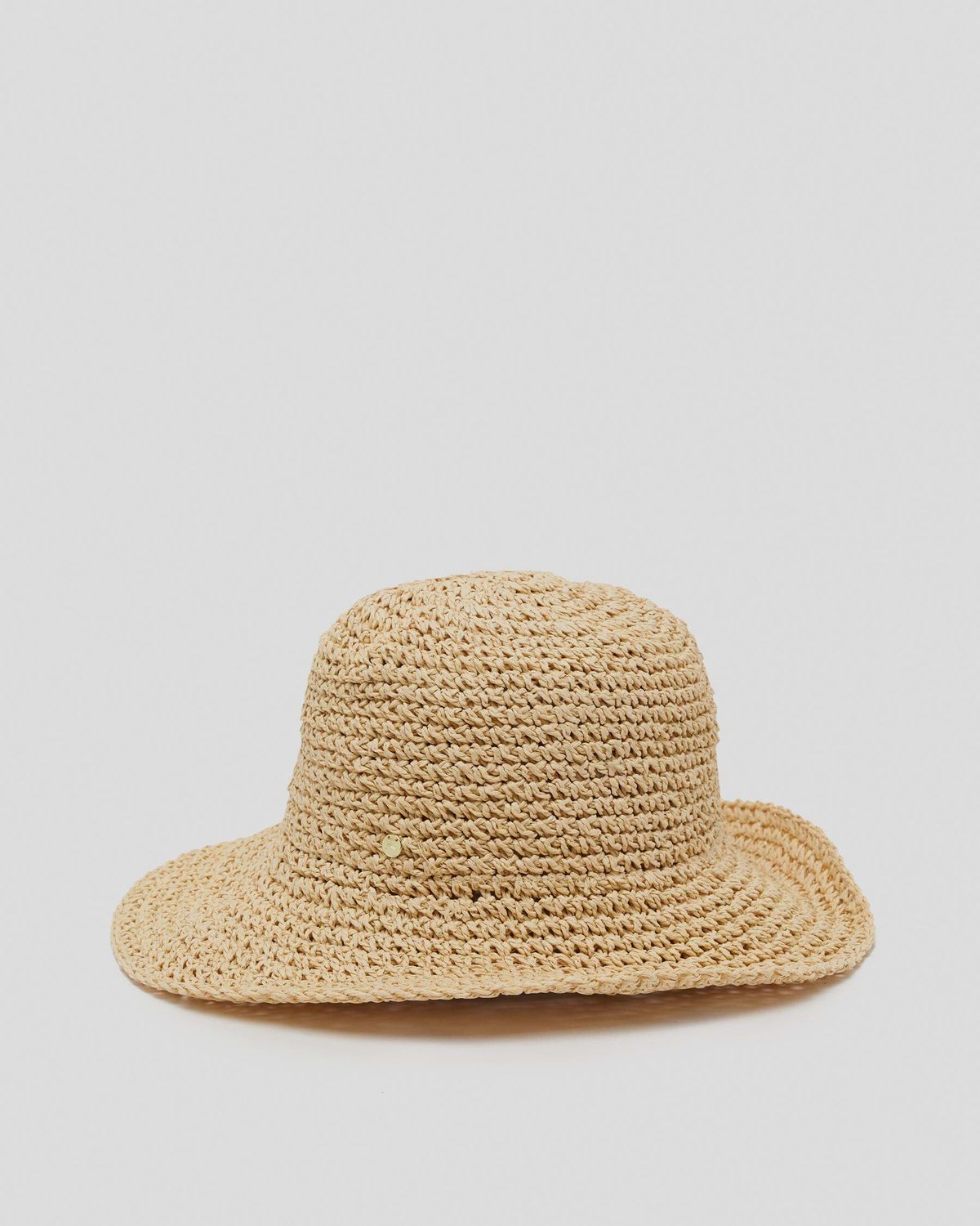 ARIEL STRAW BUCKET HAT