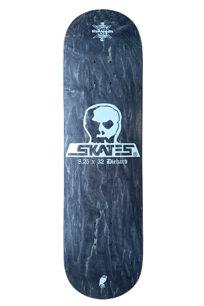 SKULL SKATES DIEHARD TWIN TECH 8.25&quot; DECK