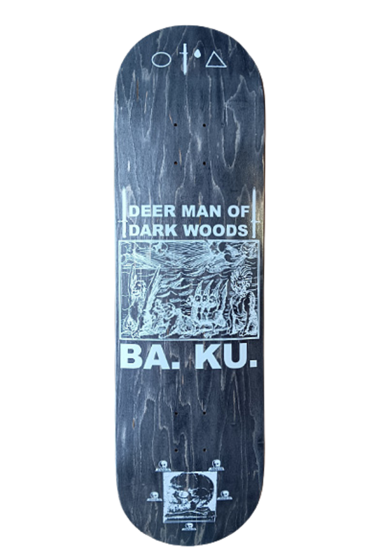 BA.KU. DEER MAN OF DARK WOODS TWIN TECH 8.75&quot; DECK