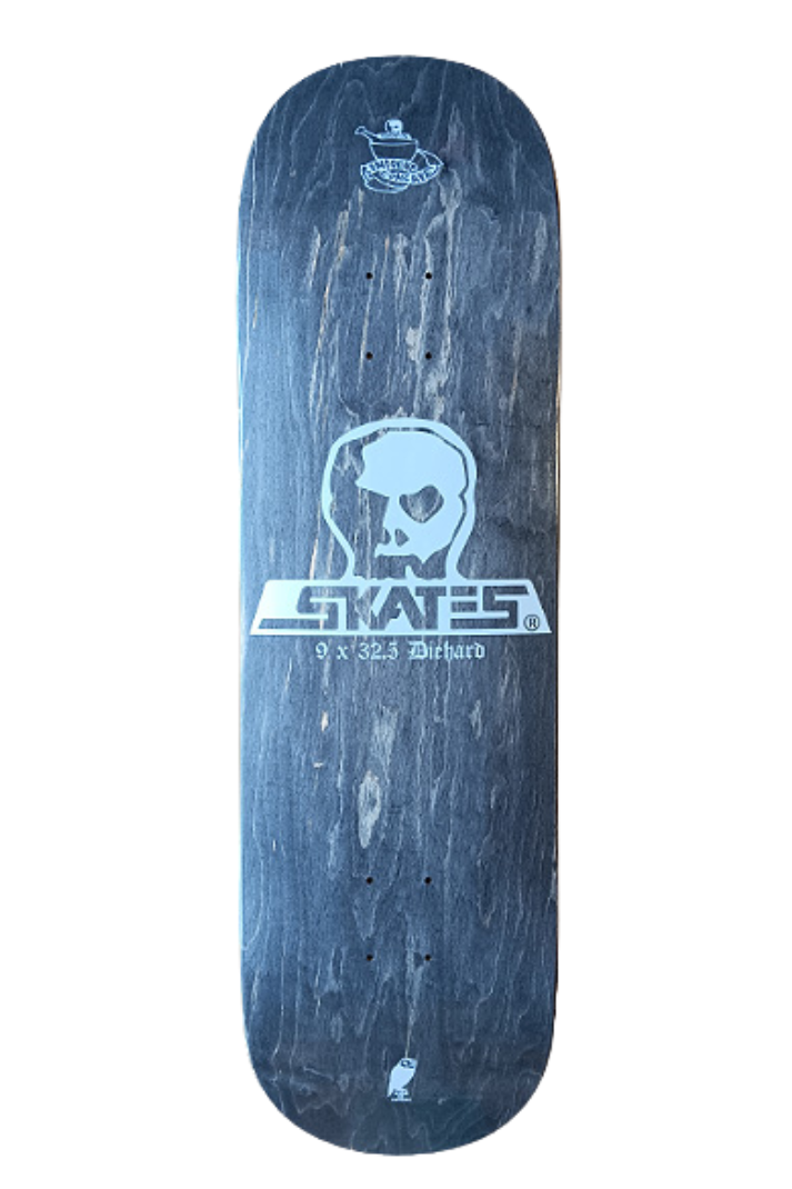 SKULL SKATES DIEHARD COMPOUND CONCAVE 9&quot; DECK