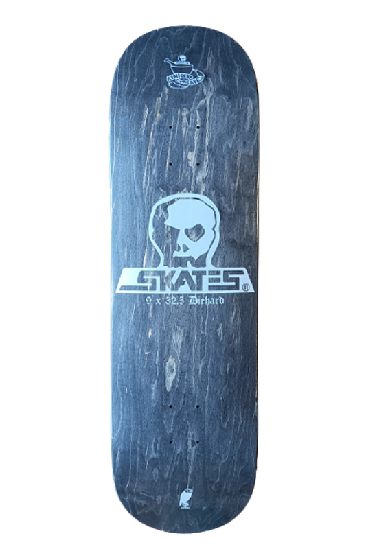 SKULL SKATES DIEHARD COMPOUND CONCAVE 9&quot; DECK