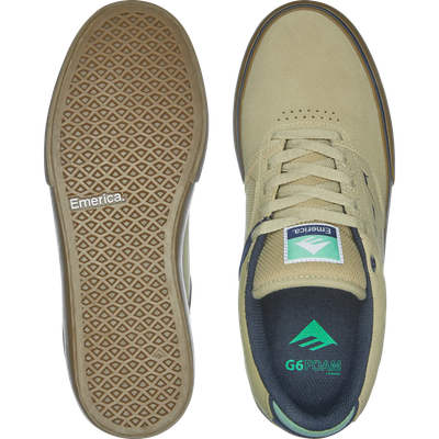THE LOW VULC TAN/BLUE/GREEN