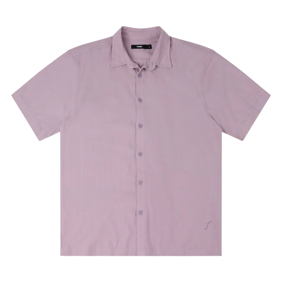 VIVIAN HERRINGBONE SS SHIRT