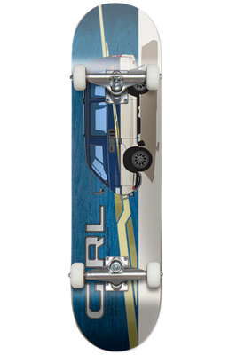 MCCRANK OUTDOOR 8&quot; COMPLETE SKATEBOARD