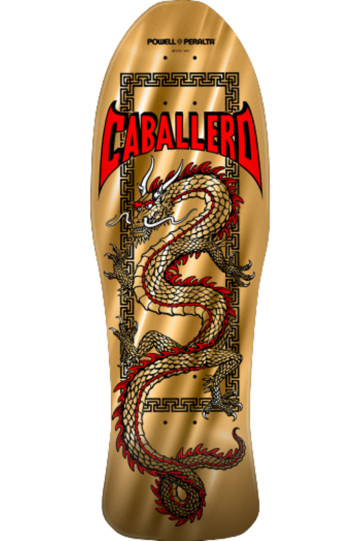 CABALLERO CHINESE DRAGON REISSUE GOLD FOIL 10&quot; DECK