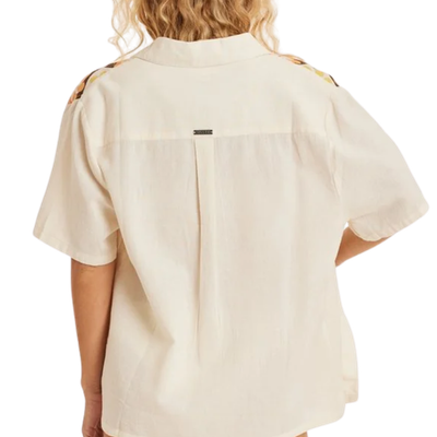 IN THE FIELDS SS WOVEN TOP