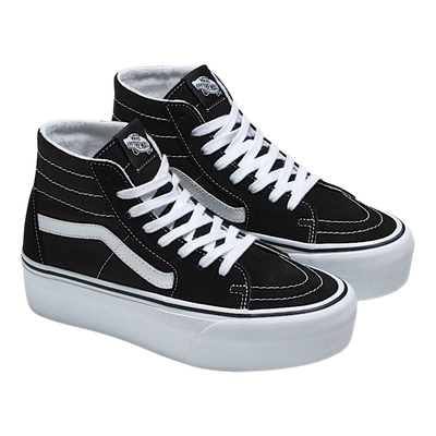 SK8-HI TAPERED STACKFORM BLACK/TRUE WHITE