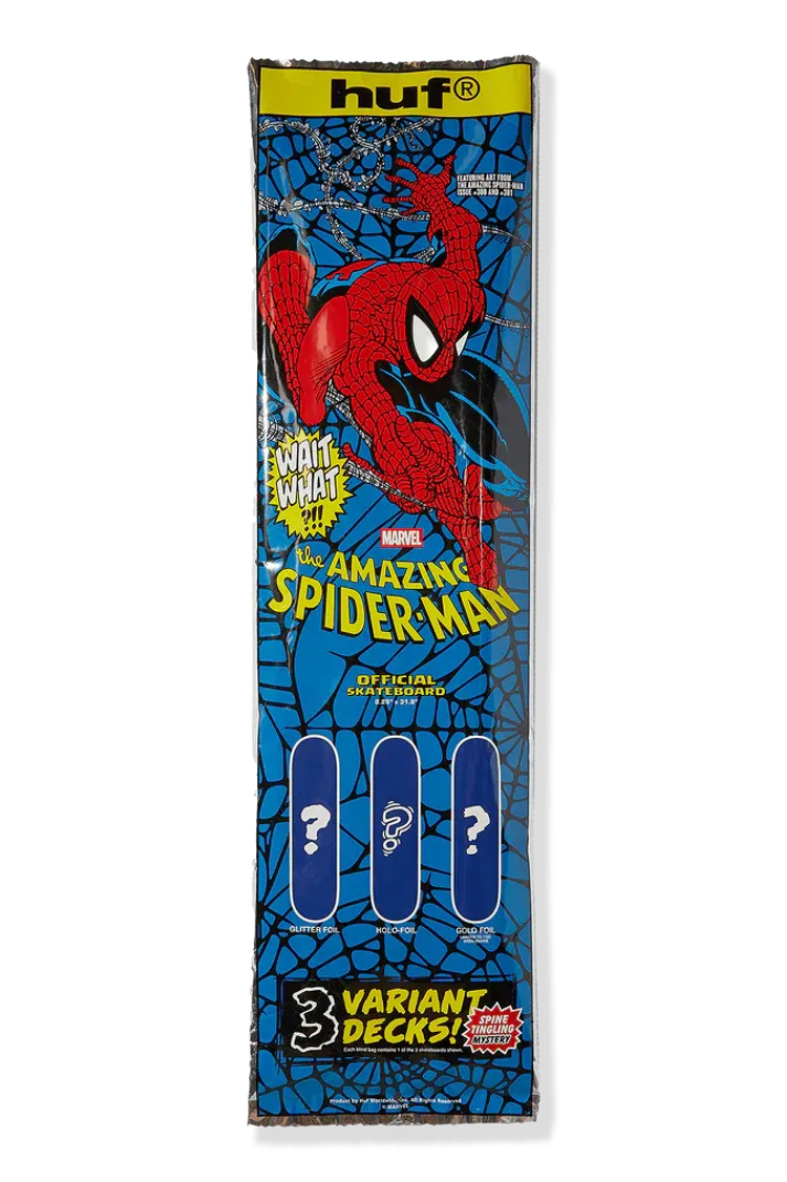 HUF x MARVEL SPIDER-MAN ISSUE 300 BLIND BAGS DECKS
