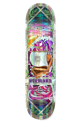 HERMANN HOLO RAINBOW FOIL CATHEDRAL 8.38&quot; DECK