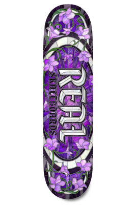 CATHEDRAL OVAL PURPLE TRUE FIT 8.06&quot; DECK