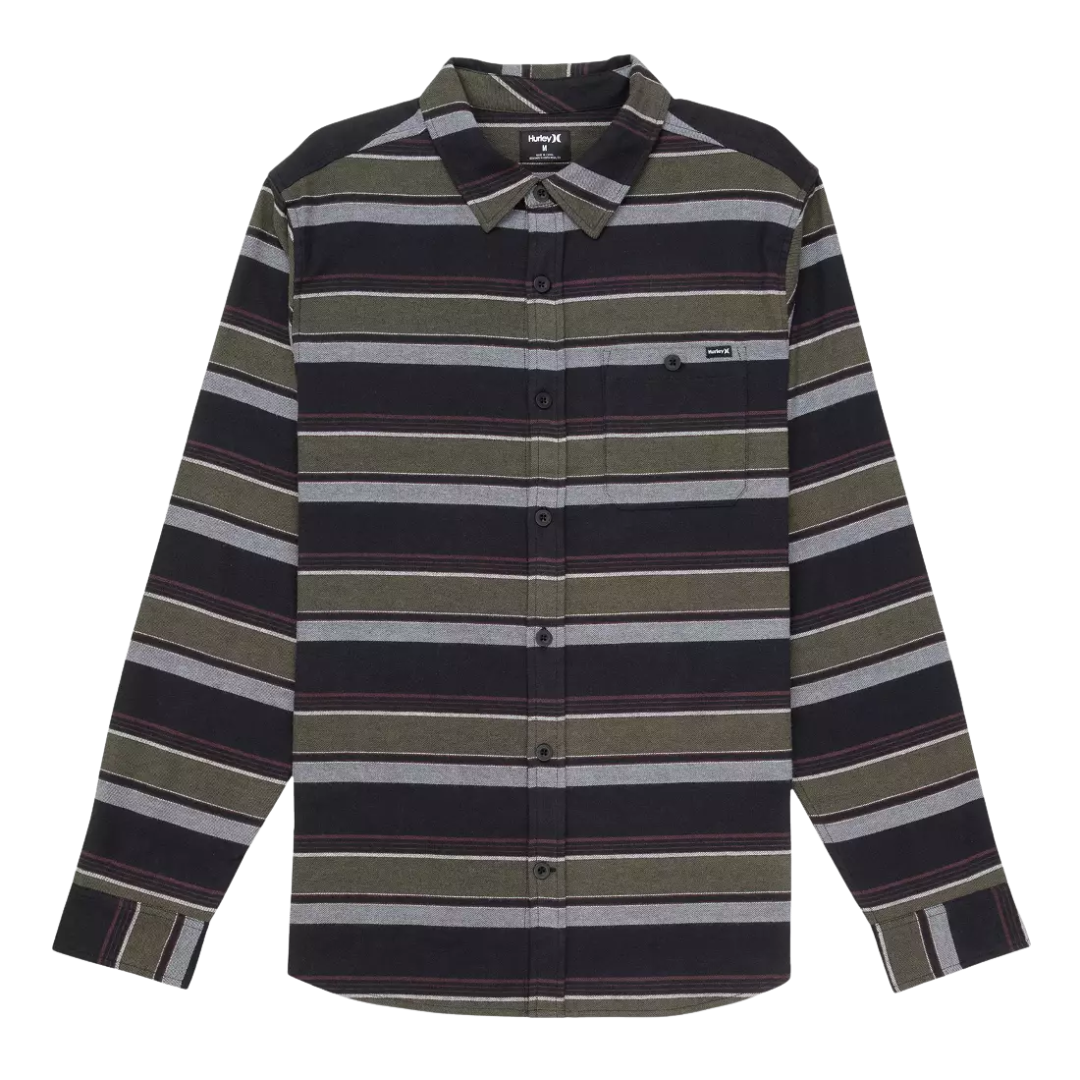 PORTLAND STRIPE STRETCH FLANNEL