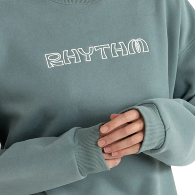 LOGO CREW NECK FLEECE