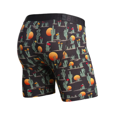 CLASSIC ICON BOXER BRIEF PT CACTI - BLACK