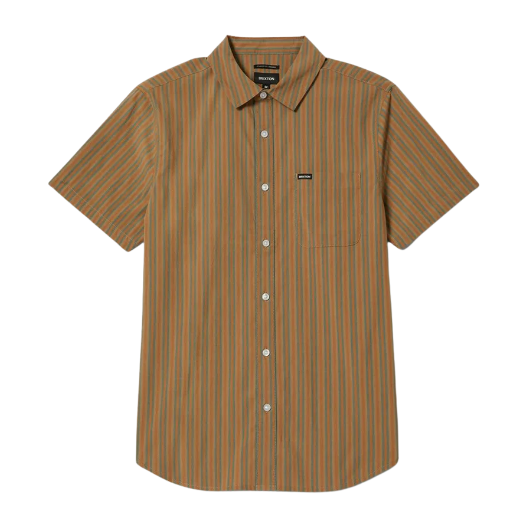 CHARTER STRIPE S/S WOVEN SHIRT