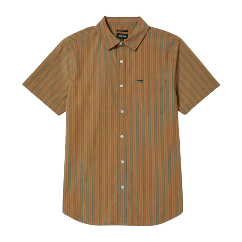 CHARTER STRIPE S/S WOVEN SHIRT