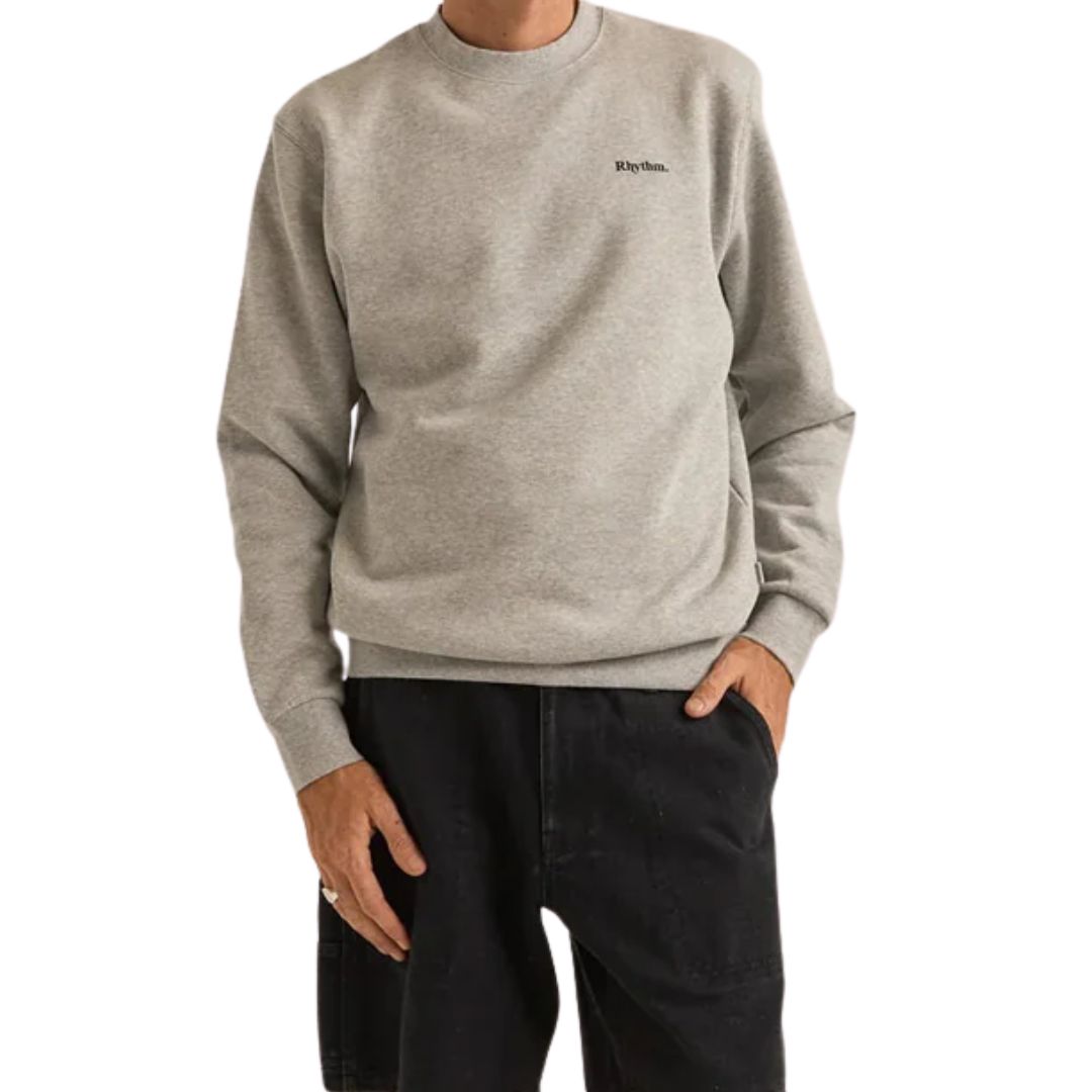BRAND FLEECE CREW