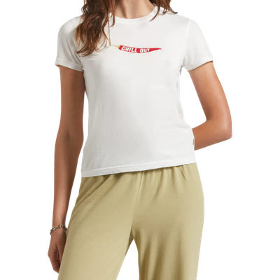 CHILL OUT FITTED CREW T-SHIRT