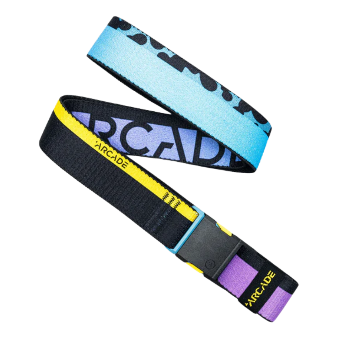 SIERRA SLIM BELT, Size: OS, Color: ACID FADE/PURPLE