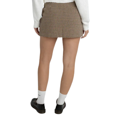 MOLLIE CHECK MINI SKIRT