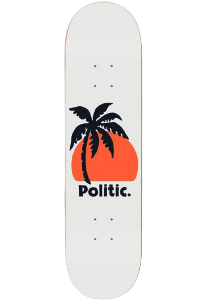 PALM TREE POLITIC DECK 8&quot;