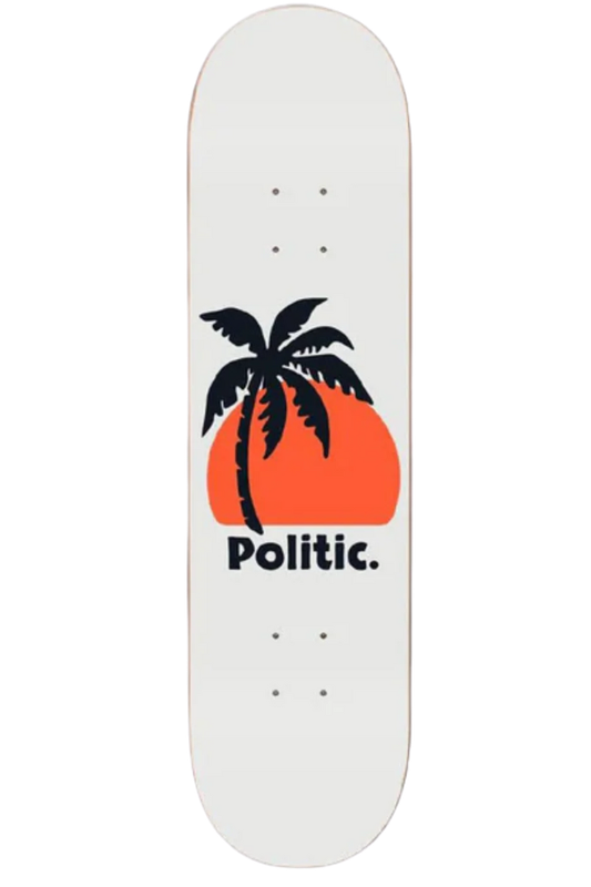PALM TREE POLITIC DECK 8&quot;