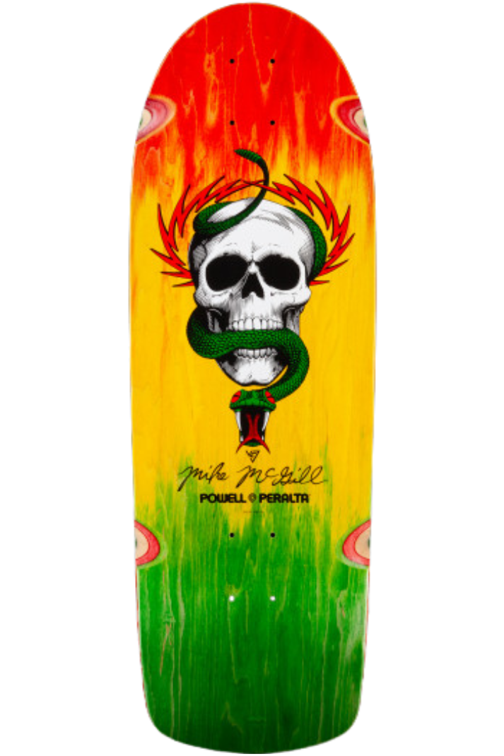MCGILL OG SKULL &amp; SNAKE REISSUE 10&quot; DECK