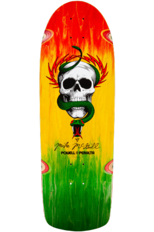 MCGILL OG SKULL &amp; SNAKE REISSUE 10&quot; DECK