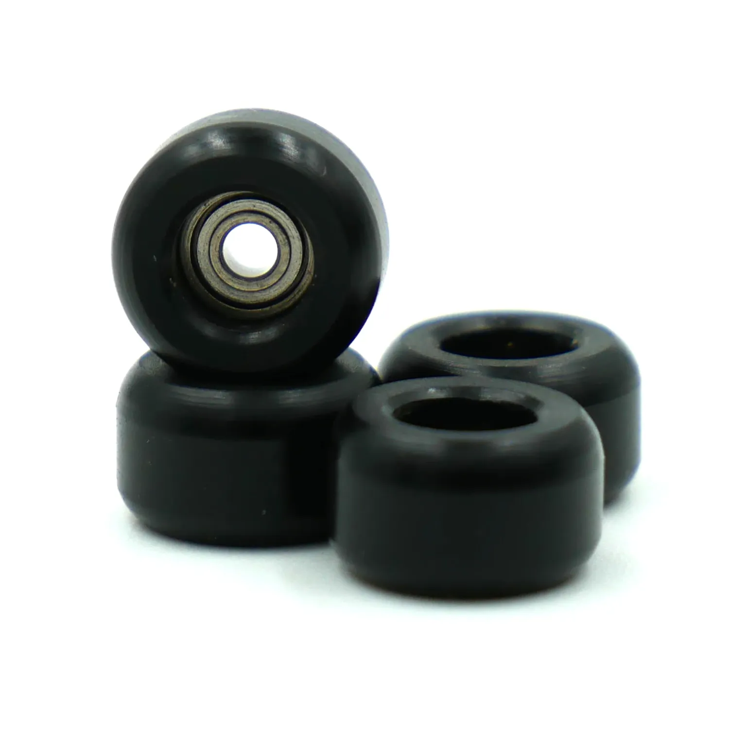 FINGERBOARD GROM WHEELS BLACK 4PK