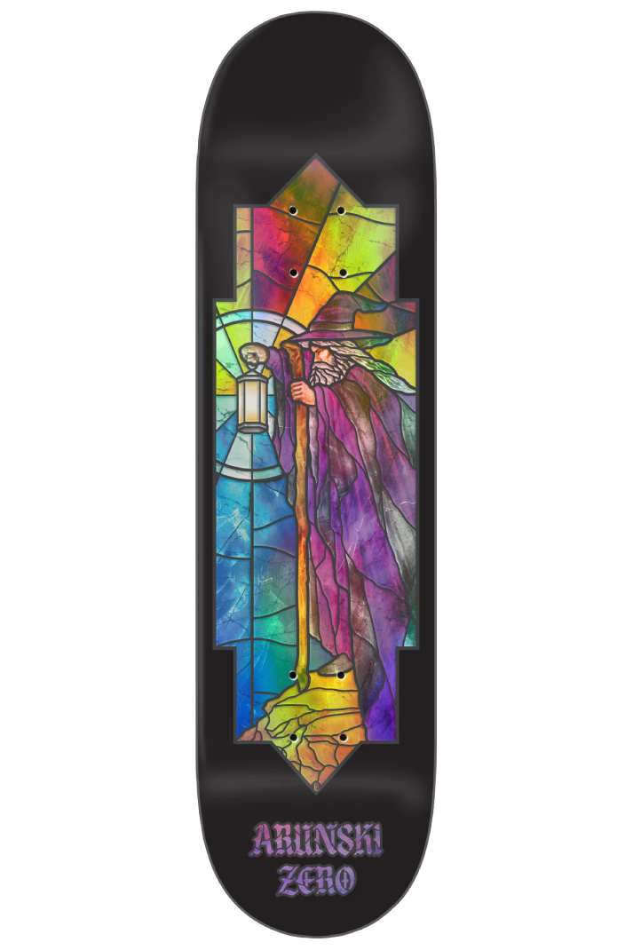 ARUNSKI STAINED GLASS 8.5&quot; DECK
