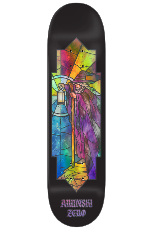 ARUNSKI STAINED GLASS 8.5&quot; DECK