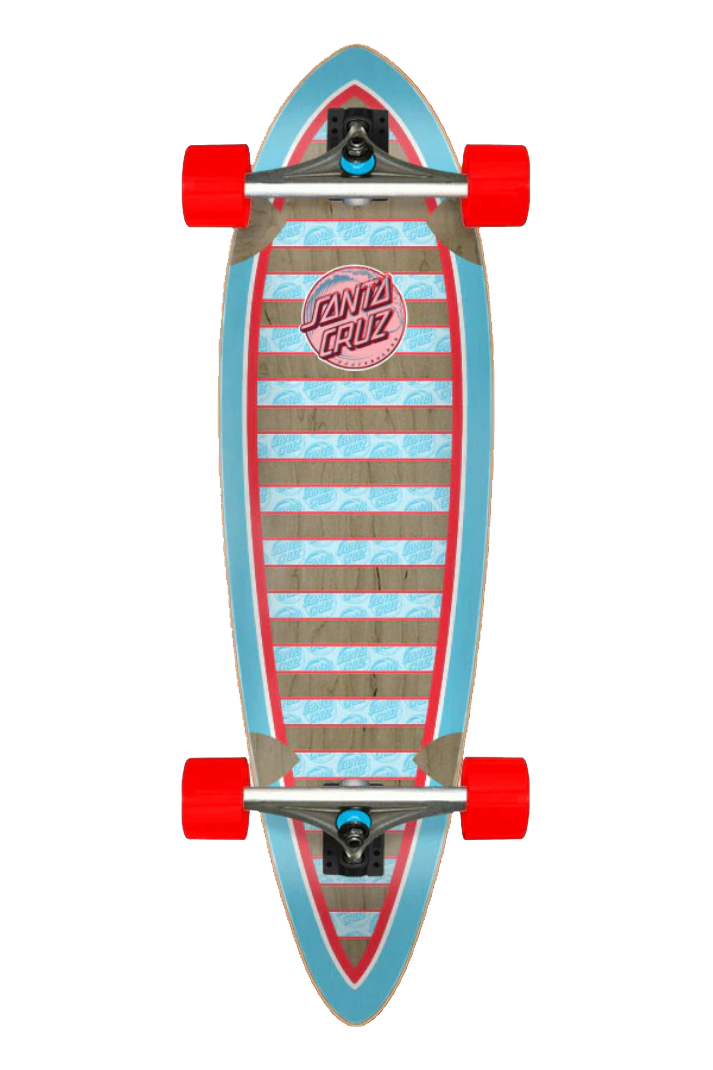 DECODER WAVE PINTAIL COMPLETE CRUISER SKATEBOARD