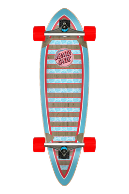 DECODER WAVE PINTAIL COMPLETE CRUISER SKATEBOARD