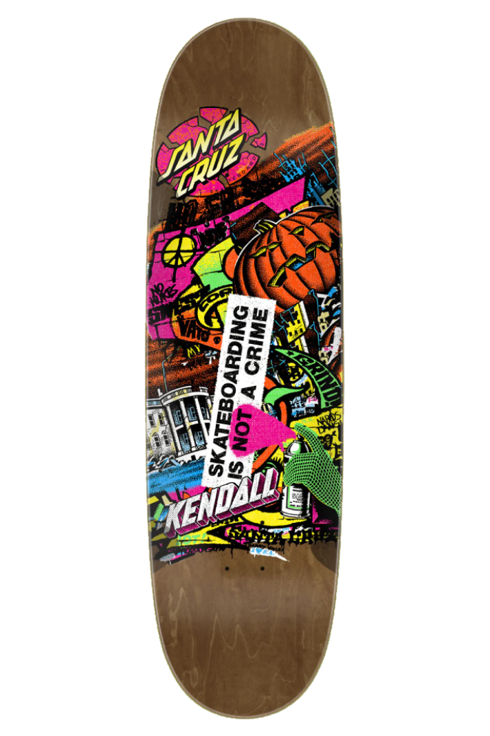 VX KENDALL STREET ART COLLAGE 9&quot; DECK