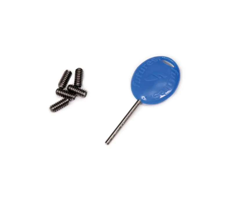 FUTURES REPLACEMENT KEY AND SCREWS (5)