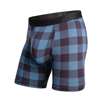 CLASSIC ICON BOXER BRIEF PT BUFFALO CHECK FOG