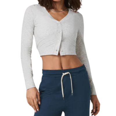 L/S POSE MINI CARDIGAN  TEE