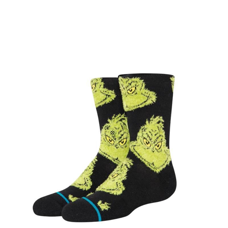 KIDS THE GRINCH x STANCE MEAN ONE CREW SOCKS