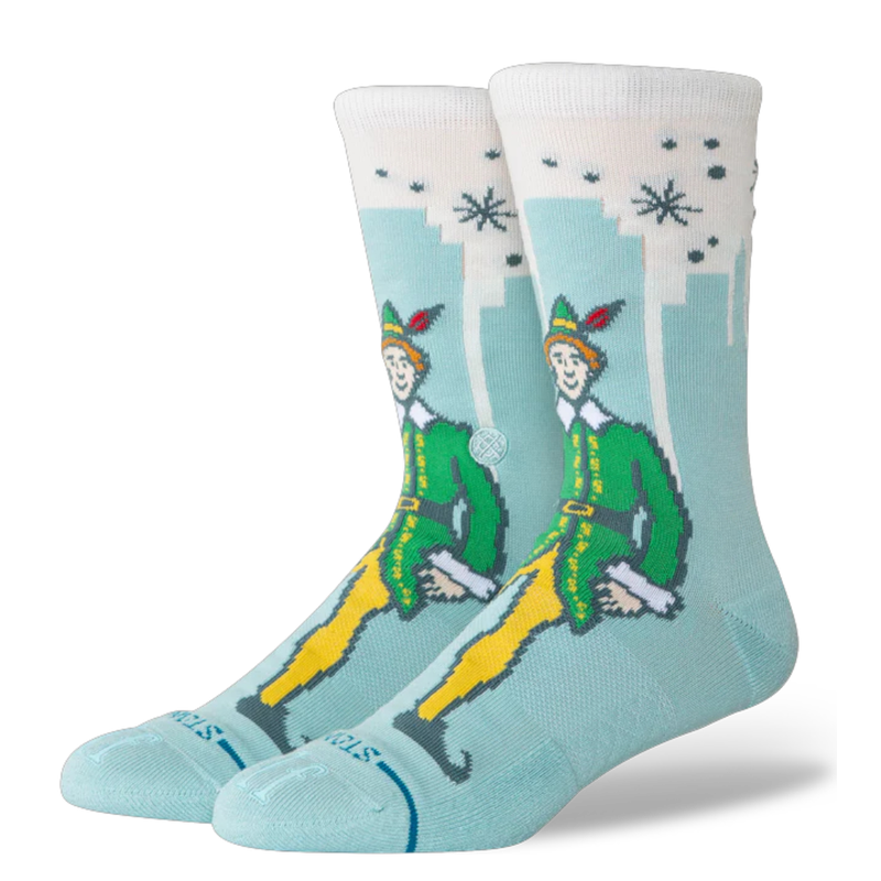 ELF x STANCE BIG CITY ELF CREW SOCKS