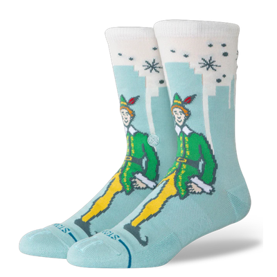 ELF x STANCE BIG CITY ELF CREW SOCKS