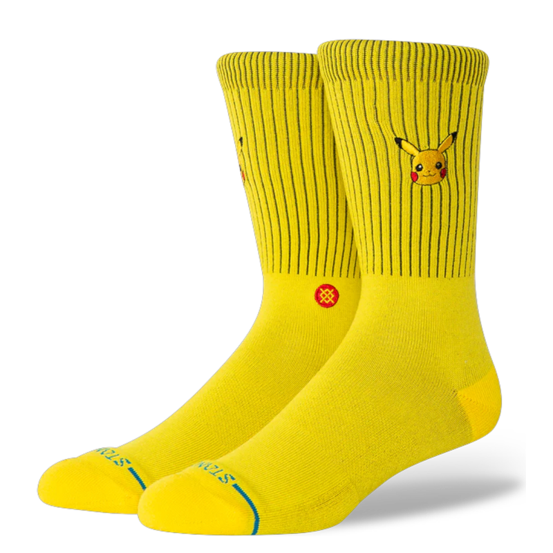 POKÉMON x STANCE PIKACHU CREW SOCKS