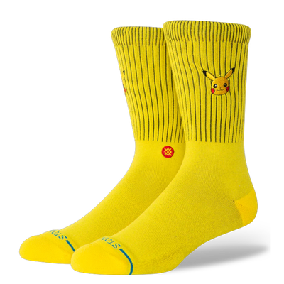 POKÉMON x STANCE PIKACHU CREW SOCKS