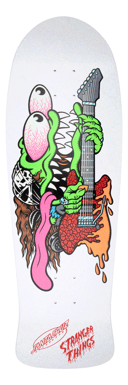 STRANGER THINGS MEEK SLASHER EDDIE REVEAL 10.1&quot; DECK