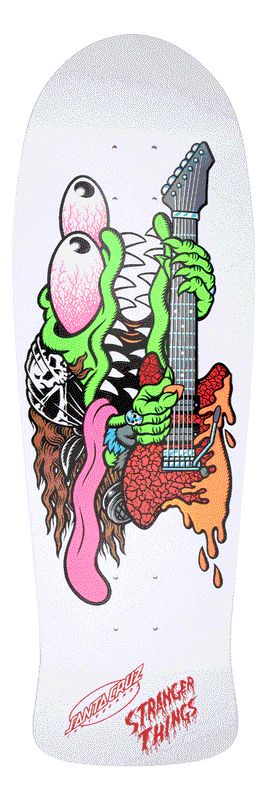 STRANGER THINGS MEEK SLASHER EDDIE REVEAL 10.1&quot; DECK